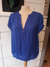 Zara Blusenshirt Königsblau