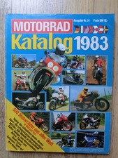 Motorrad Katalog 1983 Ausgabe