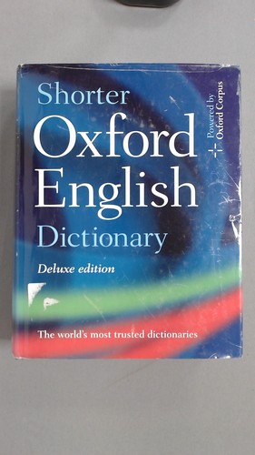 Shorter oxford english - oxford,