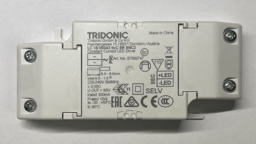 Tridonic led driver - led,