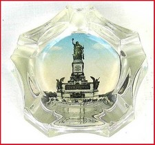 Aschenbecher aus Glas - Niederwalddenkmal