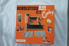 NUAIR Druckluft Tacker Nagler  Klammergerät  Nagler Kombi-Set 