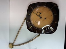 Hermle Schwebeanker - Kordeluhr, 50iger Jahre, Made in Germany