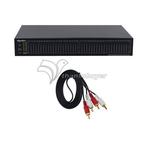 Band stereo graphic - 40-band, eq