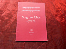 Singt chor leichte - chor,