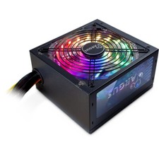 PSU Argus RGB-500 II, 500 Watt  PC ATX Netzteil RGB 1x PCIe 80+ Bronce