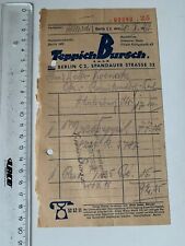 Rechnung 1939 jüdische