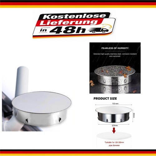 Kaminlochdeckel 130mm - kaminlochdeckel,