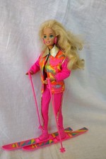  ALTE VINTAGE SKI FUN BARBIE