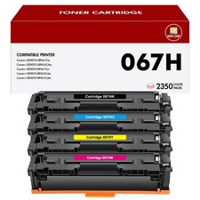 067 Toner Set für Canon 067H 067 i-SENSYS LBP631Cw LBP633Cdw LBP632Cdw MF651Cw