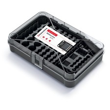Batteriebox Sortierbox Aufbewahrungsbox Organizer Transparent für 115 Batterien