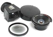 Leica M 8/15mm Hologon M Leitz lens w. Finder, Filter and caps clean