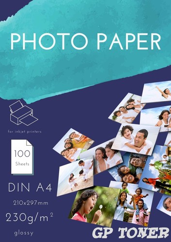 100 blatt fotopapier din - 100,