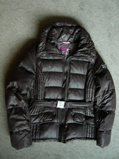 Frieda & Freddies New York Daunen Anorak Jacke braun Gr. 38/40 NEU  ohne Etikett