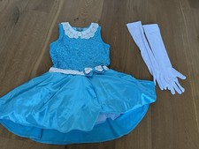 Kinder Mädchen Glitzer Ballettkleid Tutu Pailletten Ballett Trikot Performance