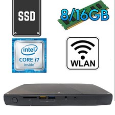 Intel NUC 6i7KYK i7 6770HQ 8/16/32GB RAM 256GB NVME SSD Wifi Mini PC USFF WLAN