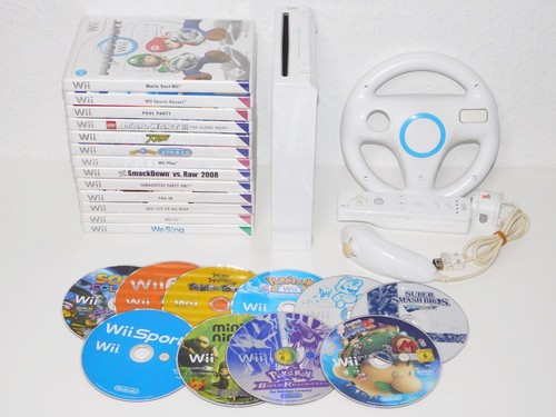 Nintendo wii weiß rvl 001 - nintendo, rvl-001