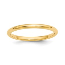 14k Gelbgold Unisex Standard