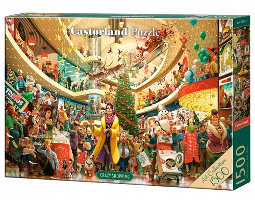 Castorland puzzle 1500 - puzzle, teile
