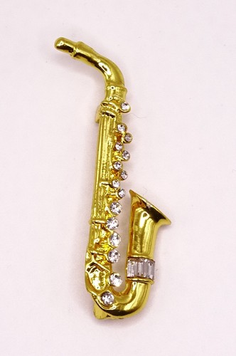 Gold diamant große saxophon - große,