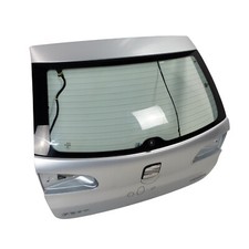 Heckklappe Klappe hinten Seat Ibiza 6L mit Scheibe LS7Y mondgrau metallic