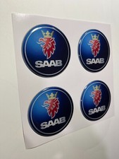 Saab silikon felgenemblem - saab,