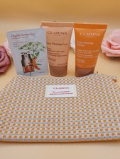 Clarins Paris Set 🌺 Extra Firming Energy JOUR & NUIT Double Serum Eye + Tasche