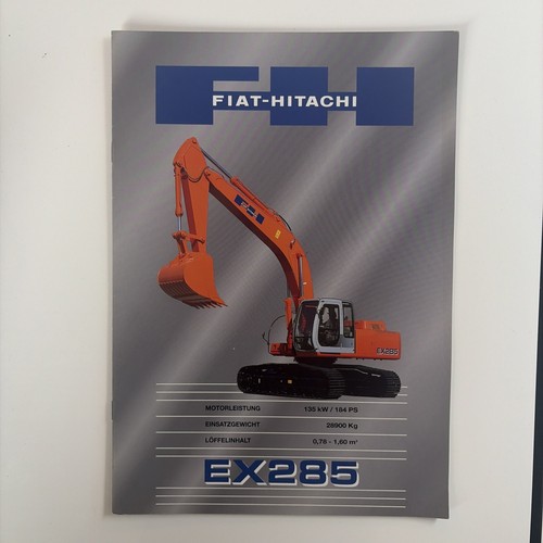 Fiat hitachi ex285 - hitachi,