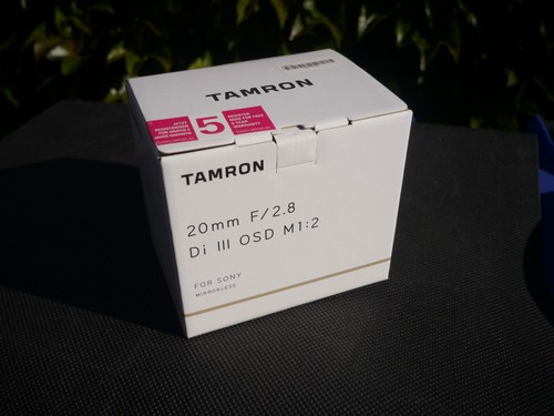 Tamron 20mm di - f/2.8, iii