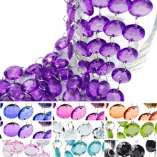 1 m Kristallgirlande