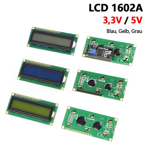 Lcd 1602 16x2 zeichen display - 16x2,