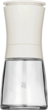 WMF Pfeffer Salz Gewürzmühle Trend Glas Kuststoff Weiss Keramikmahlwerk. B Ware