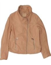 ESPRIT Damen Lederjacke UK 14
