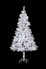 SHATCHI Weihnachtsbaum Tannenbaum Christbaum Kunstbaum mit LED Beleuchtung