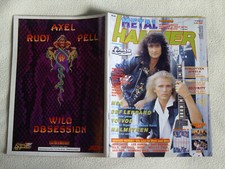 METAL HAMMER Nr. 24 - 1989 Overkill Bonfire Risk Ratman MSG Malmsteen + Poster