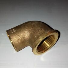 Rotguss Lötfitting Winkel 28 mm x 1" IG, Nr. 4090G  , Woeste RYW  KIWA