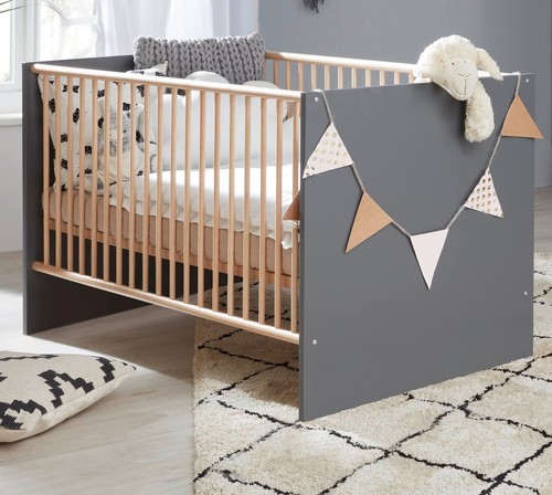 Babybett mats grau - mats, sonoma