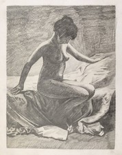 Akt Frau woman nude nu dessin Zeichnung drawing