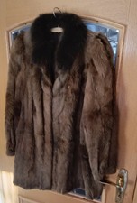 Pelzjacke, Gr. 46, Kid mit