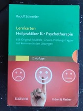 Lernkarten Heilpraktiker für Psychotherapie von Rudolf Schneider (2018, Cards)