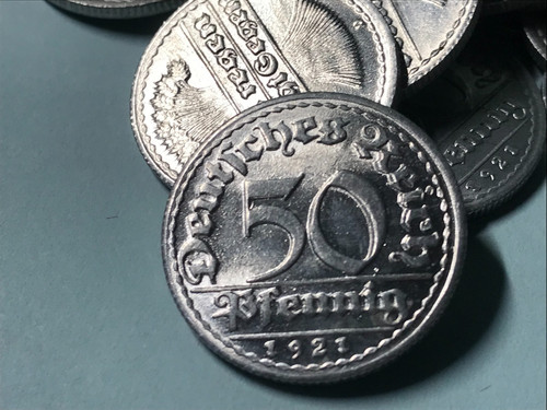 Pfennig 1921 alu - pfennig, d