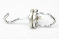 Lackierhaken Drehvorrichtung Pulverlack kugelgelagert bis 35 kg Drehhaken Eckig