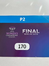 Fußball, Sammler-Ticket, Champions League Frauen 2015, FFC Frankfurt, Parkschein