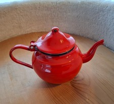 Teekanne Design-Teekanne Emaille rot / 0,7 Liter
