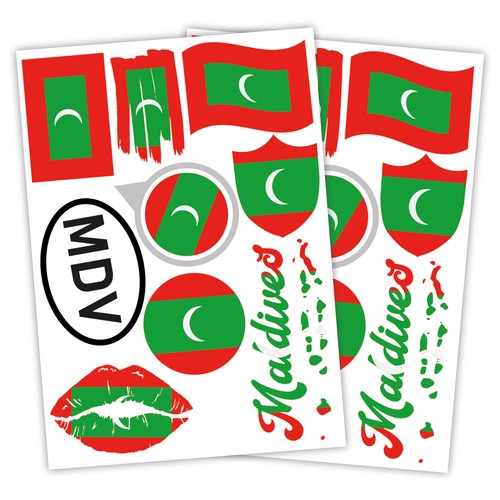 Länderfahnen sticker flaggen - länderfahnen,