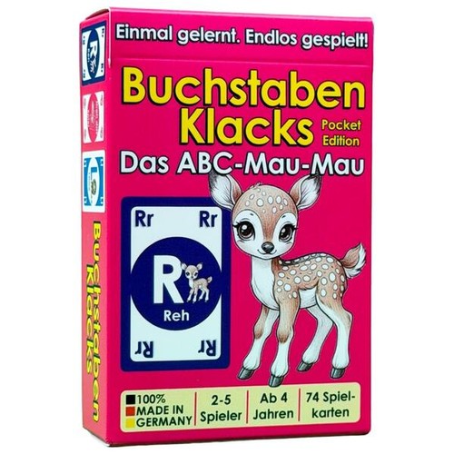 Buchstaben klacks pocket - klacks,