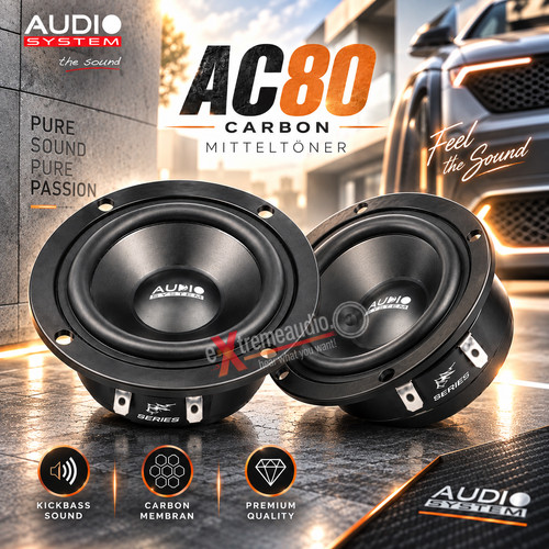 Audio system ac80 carbon - system,