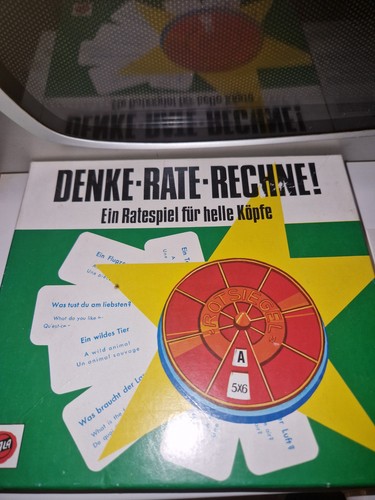 Denke rate rechne ein - -,