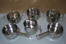 WMF Töpferset 6 Teilig WMF Transtherm Edelstahl Rostfrei Kochtopf Set Konvolut