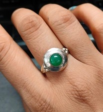 Natürlicher grüner Aventurin